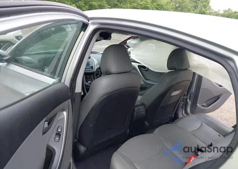 2013 Hyundai Elantra Limited из США, поврежденный, VIN 5NPDH4AE1DH268513